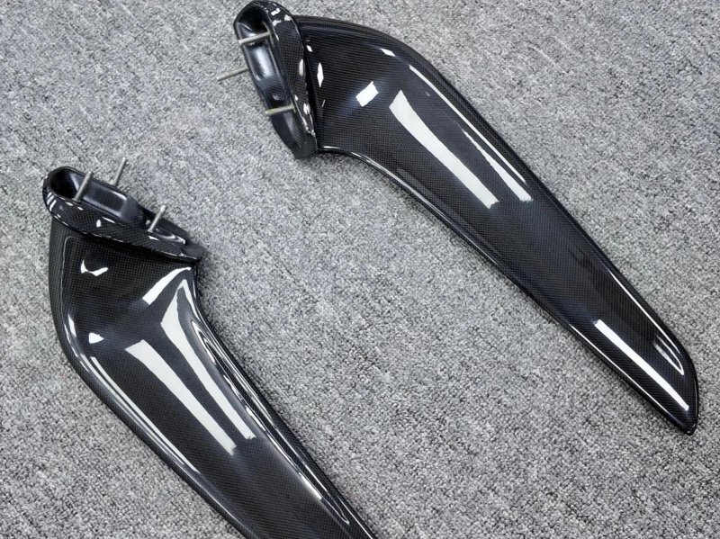 High Quality DMC Style Carbon Fiber Front Bumper Front Grille Decorative Protection Device Body Kit for  458